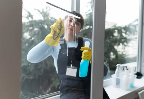 Nettoyage de vitres intérieures et extérieures à Guilliers